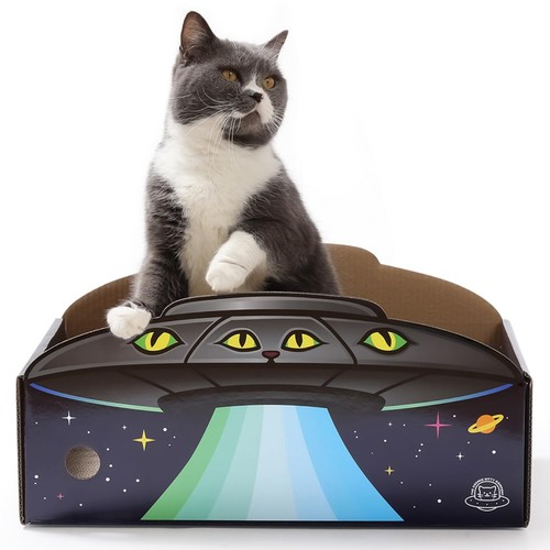 Ufo cat scratcher - ufo,